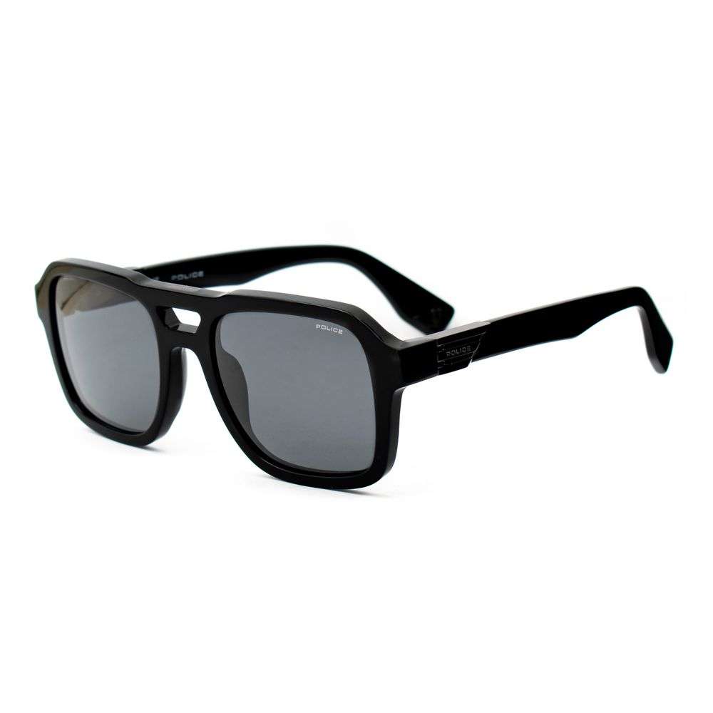 Police Black Acetate Sunglasses