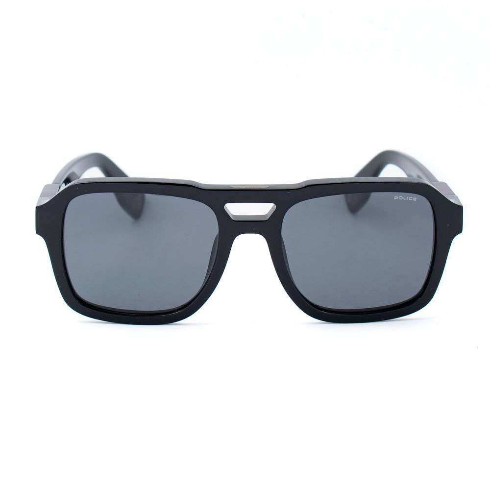 Police Black Acetate Sunglasses