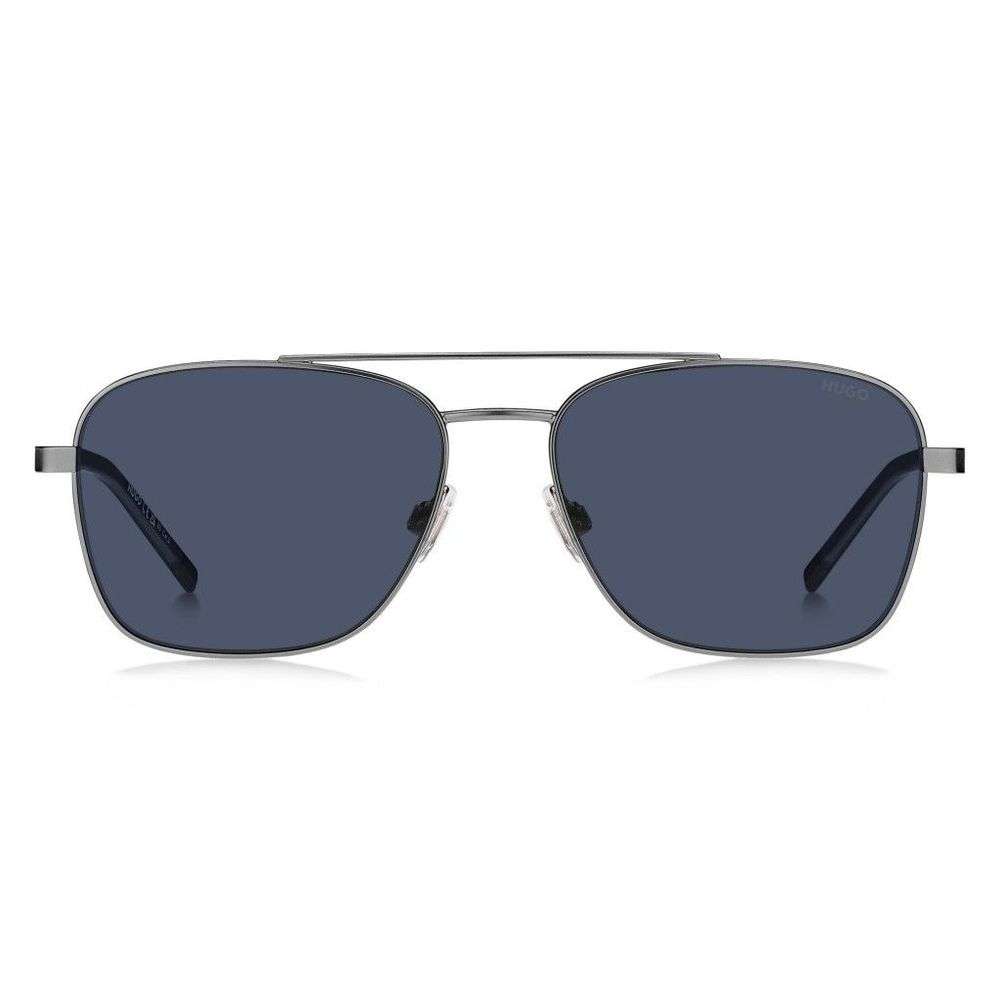 Hugo Boss Gray Metal Sunglasses