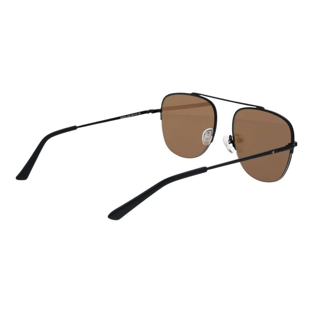 Champion Brown Metal Sunglasses