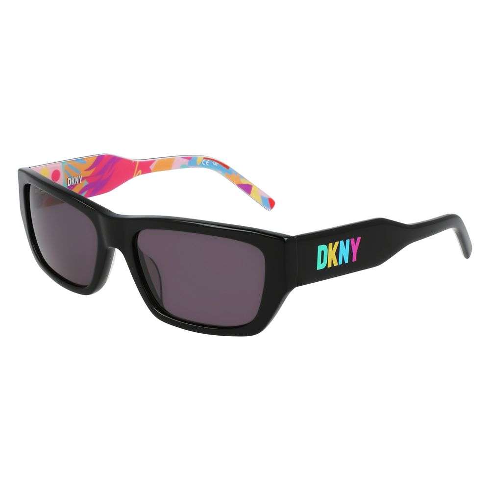 DKNY Black Acetate Sunglasses