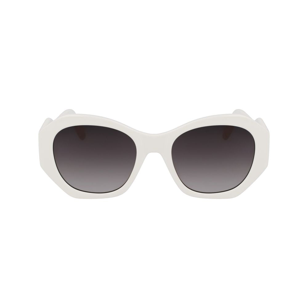 Karl Lagerfeld White Injected Sunglasses Karl Lagerfeld