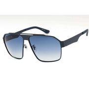 Police Blue Metal Sunglasses