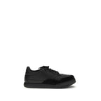 Givenchy Black Calf Leather Bos Taurus Low Top Sneakers