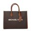 Michael Kors Brown Fabric Handbag