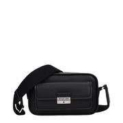 Michael Kors Black Leather Crossbody Bag