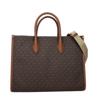 Michael Kors Brown Fabric Handbag