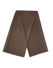 Dolce & Gabbana Brown Polyester Neck Warmer Shawl 185cm x 165cm Men Scarf