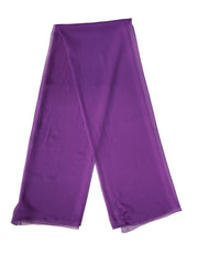 Dolce & Gabbana Purple Silk Neck Wrap Shawl Stole 200cm x 134cm Scarf for Women