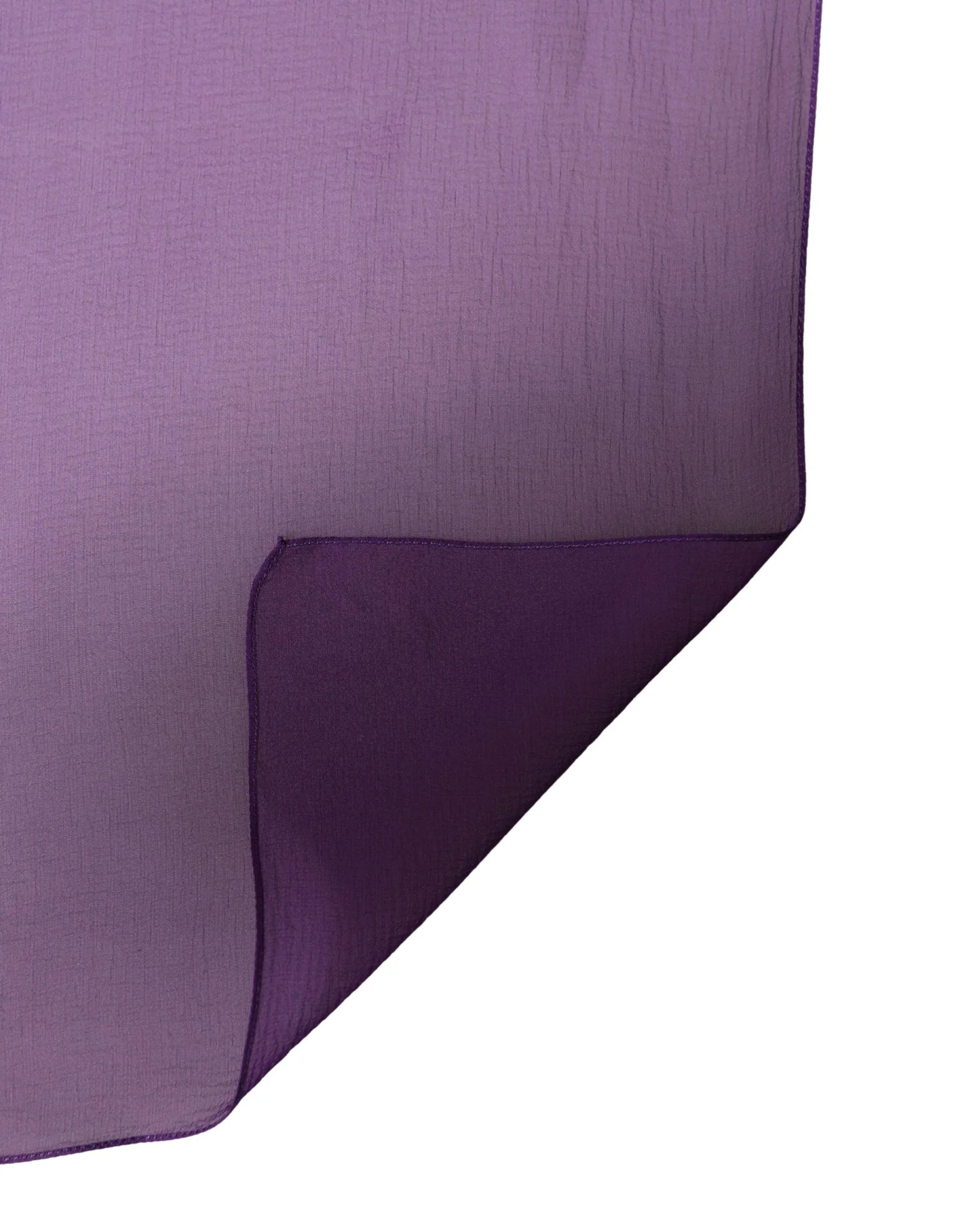 Dolce & Gabbana Purple Silk Neck Wrap Shawl Stole 200cm x 134cm Scarf - Zachava