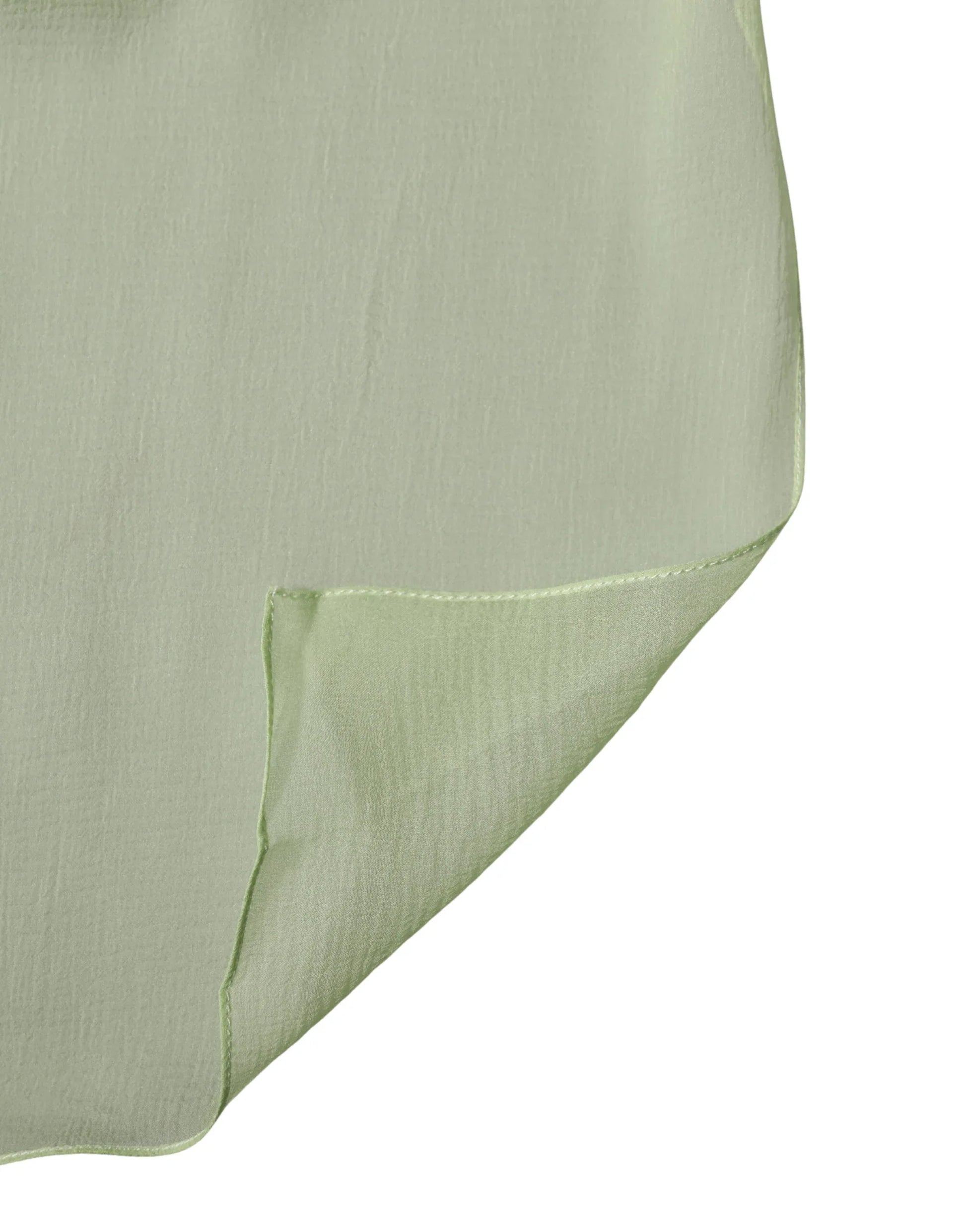 Dolce & Gabbana Light Green Silk Neck Wrap Stole 200cm x 134cm Scarf - Zachava