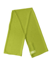 Dolce & Gabbana Yellow Green Neck Wrap Shawl Foulard 131cm x 99.5cm Scarf