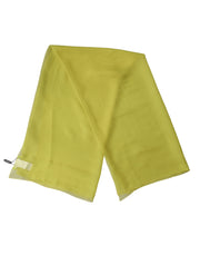 Dolce & Gabbana Yellow Silk Neck Wrap Shawl Foulard 120cm x 117cm Scarf for Women