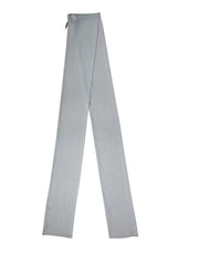 Dolce & Gabbana Light Blue Silk Sash Wrap Foulard 294.5cm x 19cm Scarf - Zachava