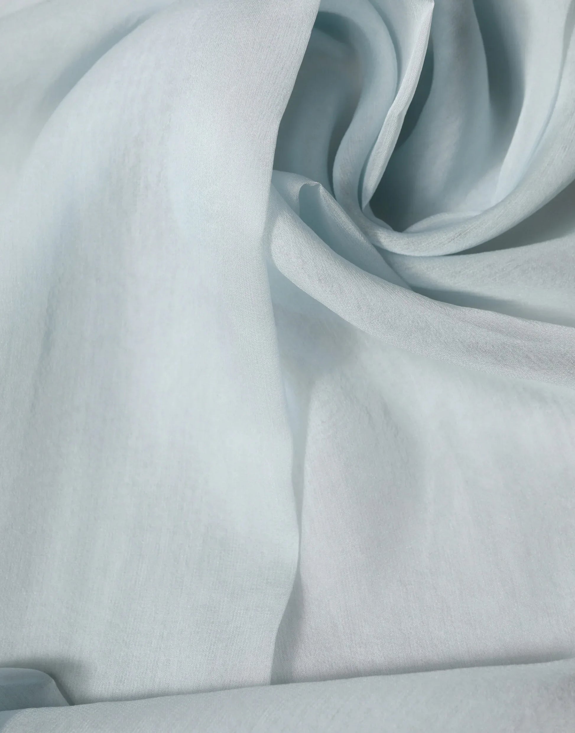 Dolce & Gabbana Light Blue Silk Sash Wrap Foulard 294.5cm x 19cm Scarf - Zachava
