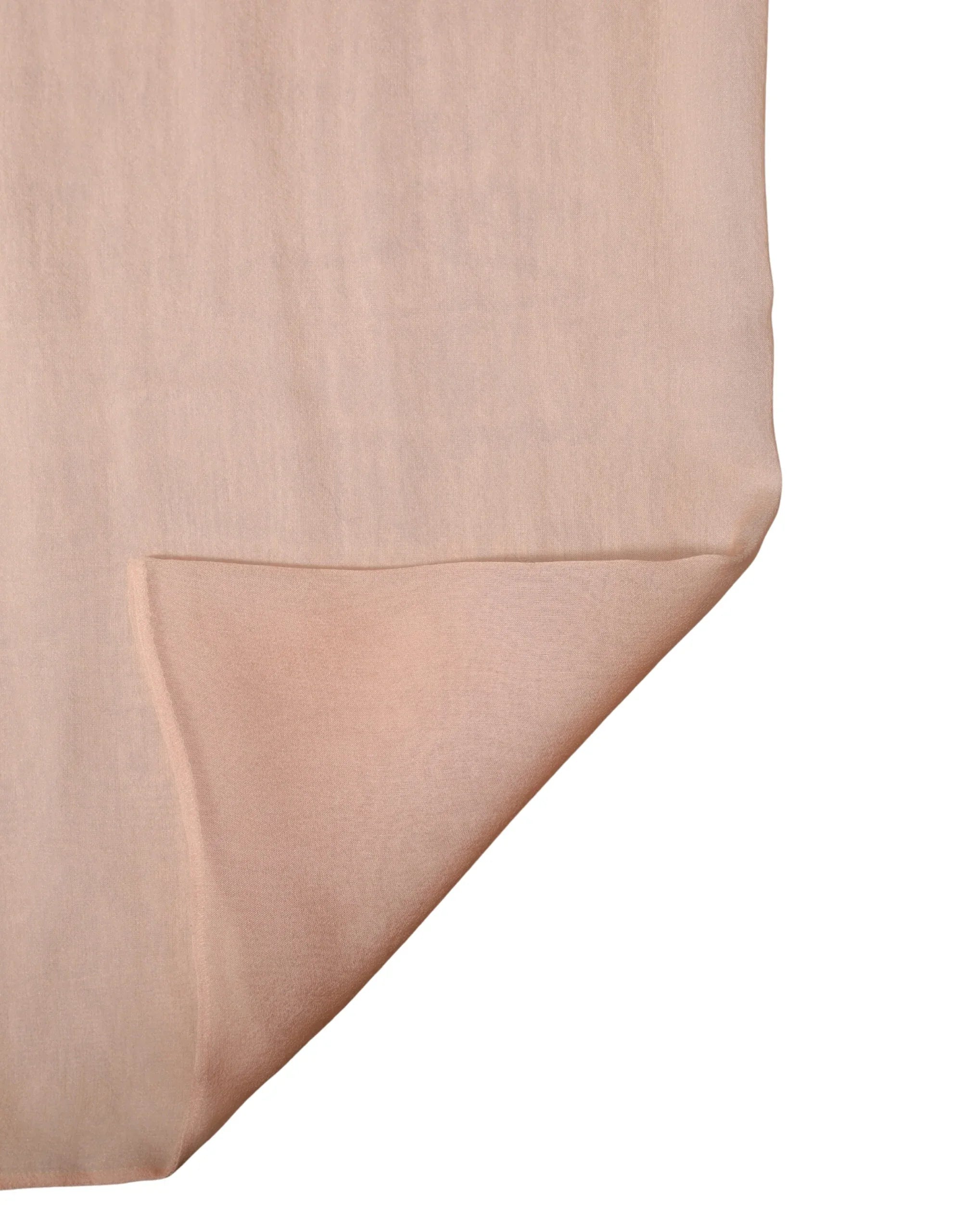 Dolce & Gabbana Light Pink Silk Sash Wrap Foulard 291cm x 19cm Scarf - Zachava