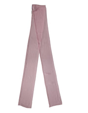 Dolce & Gabbana Pink Silk Sash Wrap Shawl Foulard 291cm x 19cm Scarf for Women