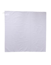 Dolce & Gabbana White Cotton Wrap Square Shawl Stole 71cm x 70cm Scarf for Women