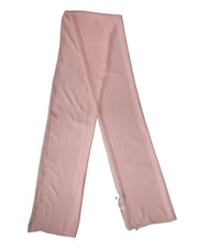 Dolce & Gabbana Light Pink Silk Neck Wrap Shawl Stole 272cm x 120cm Scarf for Women