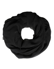 Dolce & Gabbana Black Silk Neck Wrap Shawl Stole 167cm x 126cm Scarf for Women