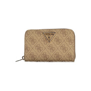 Guess Jeans Beige Polyurethane Women Wallet