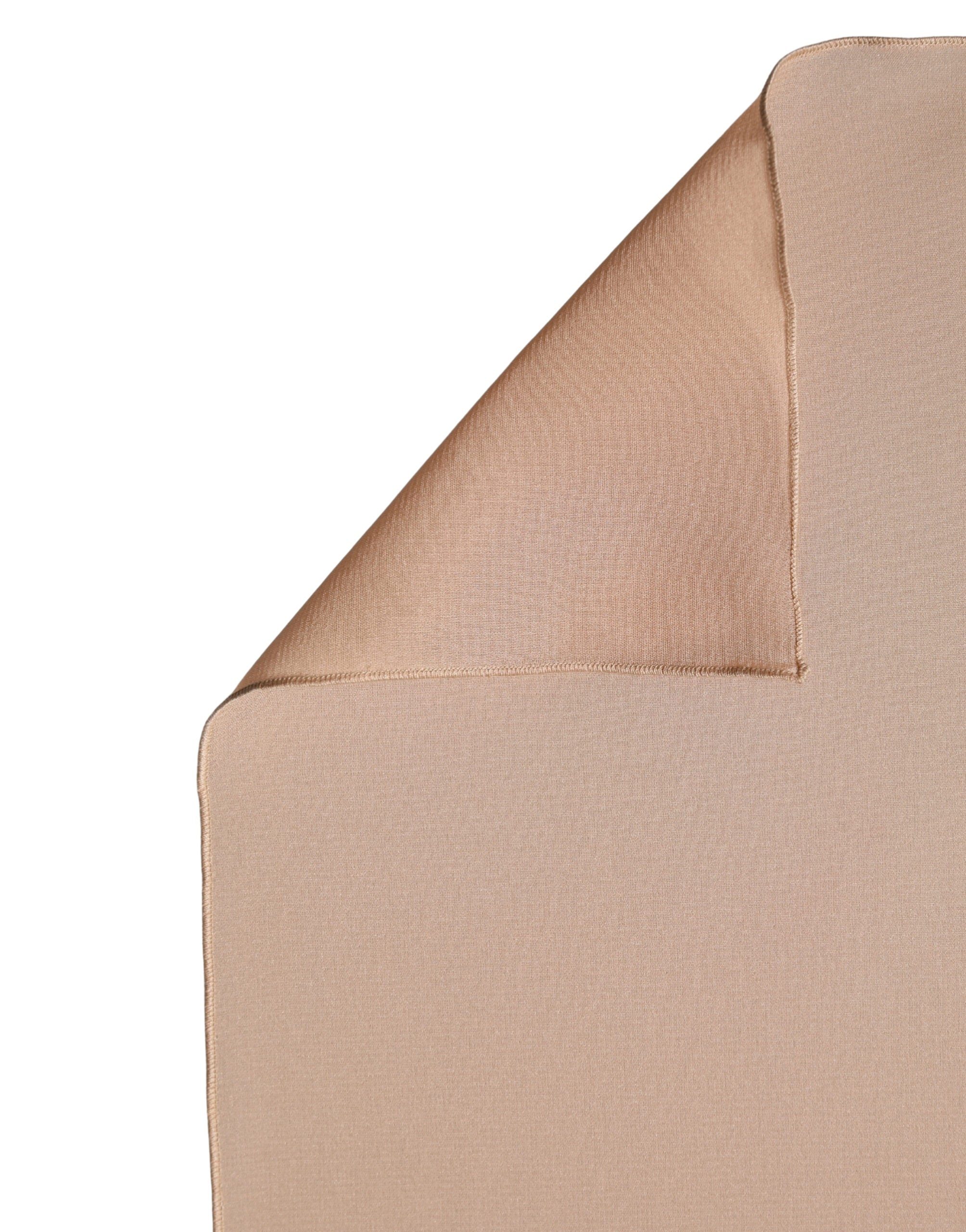 Dolce & Gabbana Beige Silk Neck Wrap Shawl Women Stole 200cm x 64cm Scarf