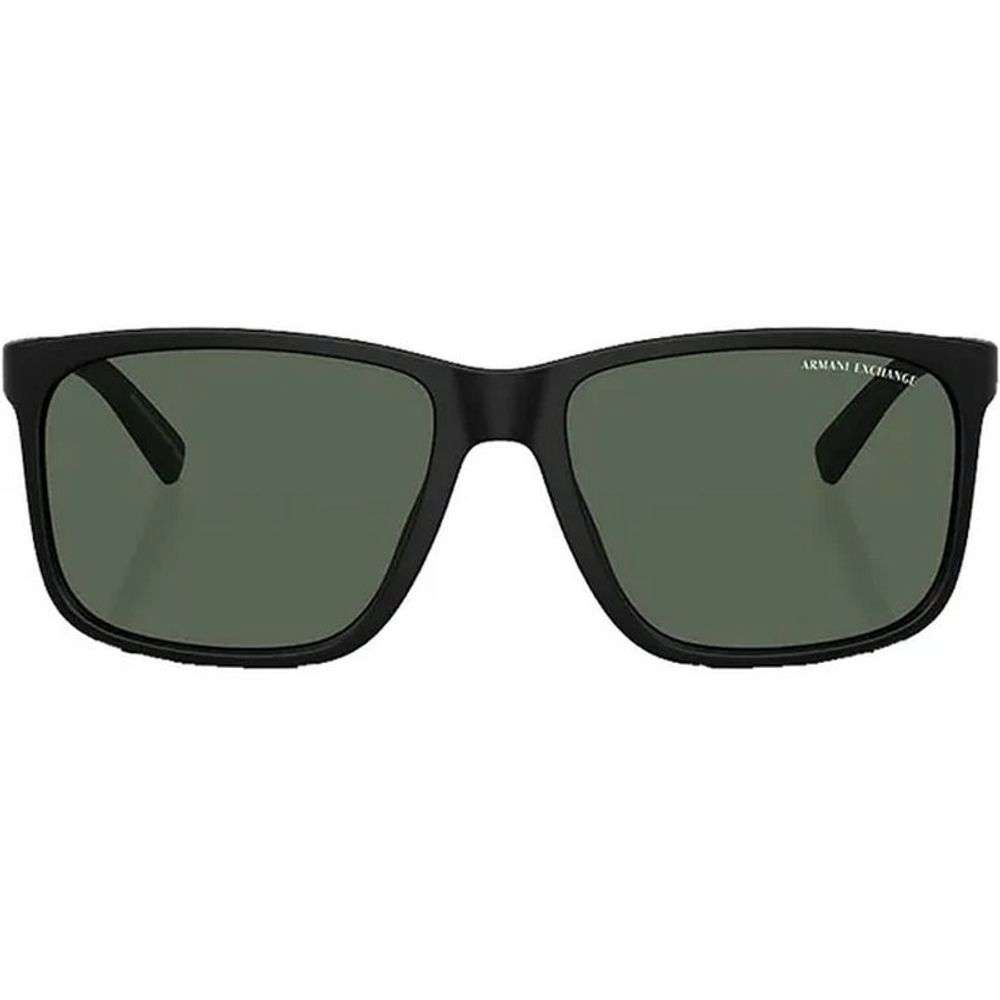 Armani Exchange Black Resin Sunglasses