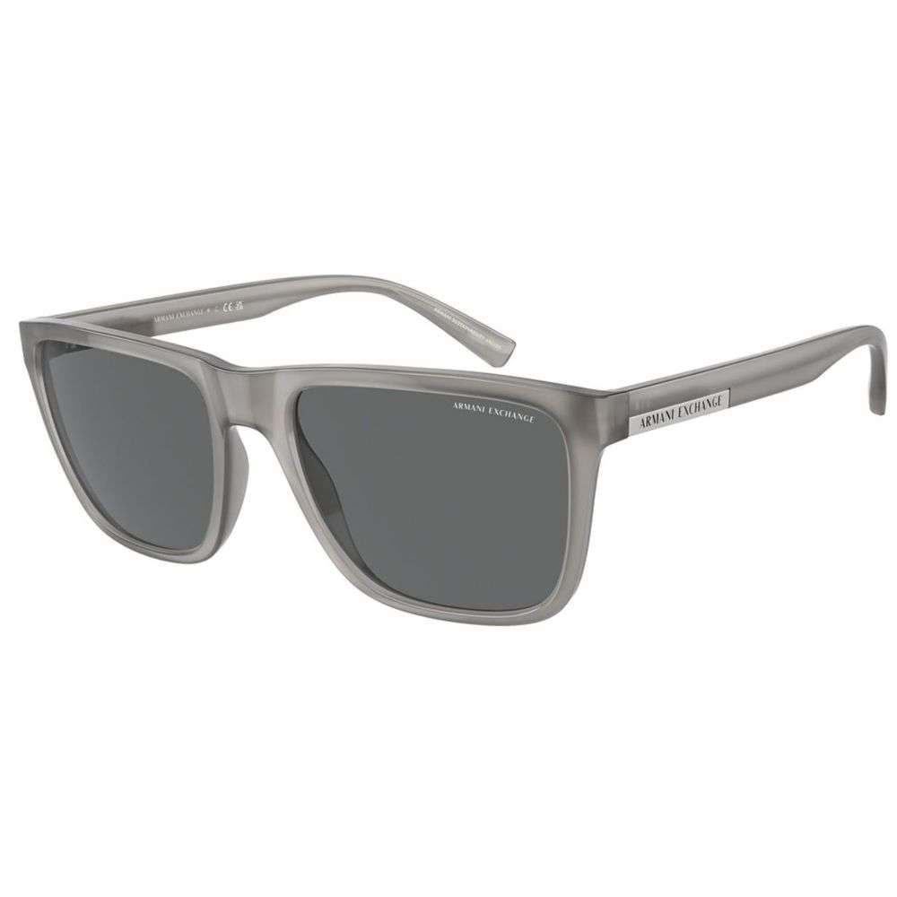Armani Exchange Gray Resin Sunglasses