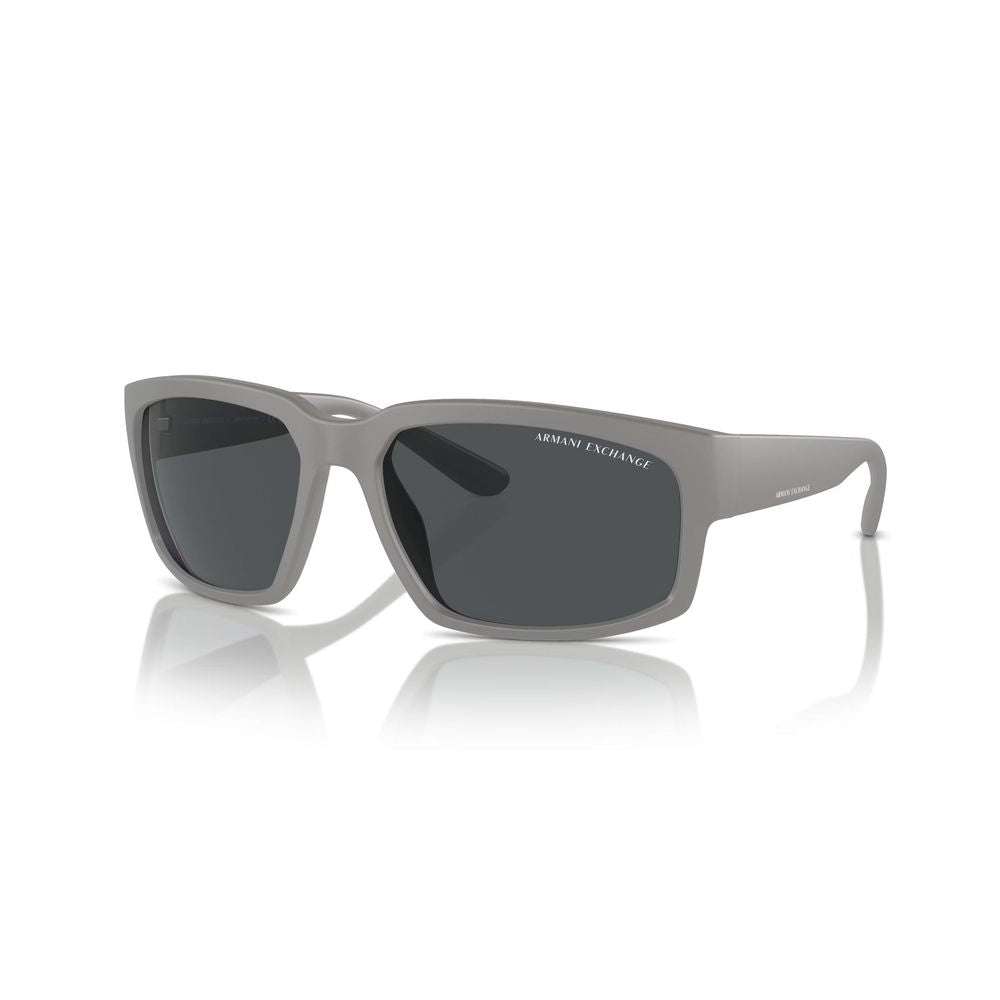 Armani Exchange Gray Resin Sunglasses