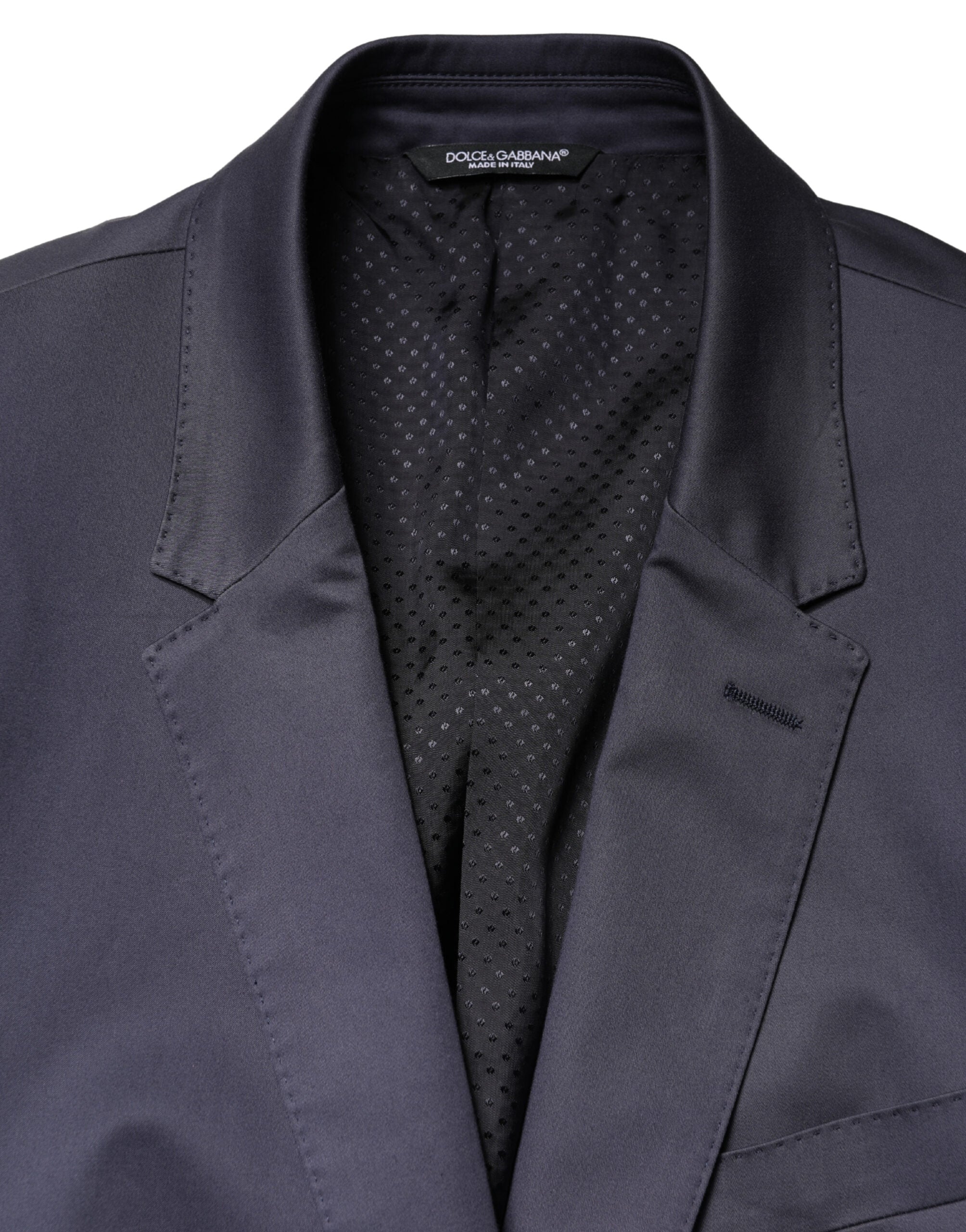 Dolce & Gabbana Blue Single Breasted MARTINI 2 Piece Suit