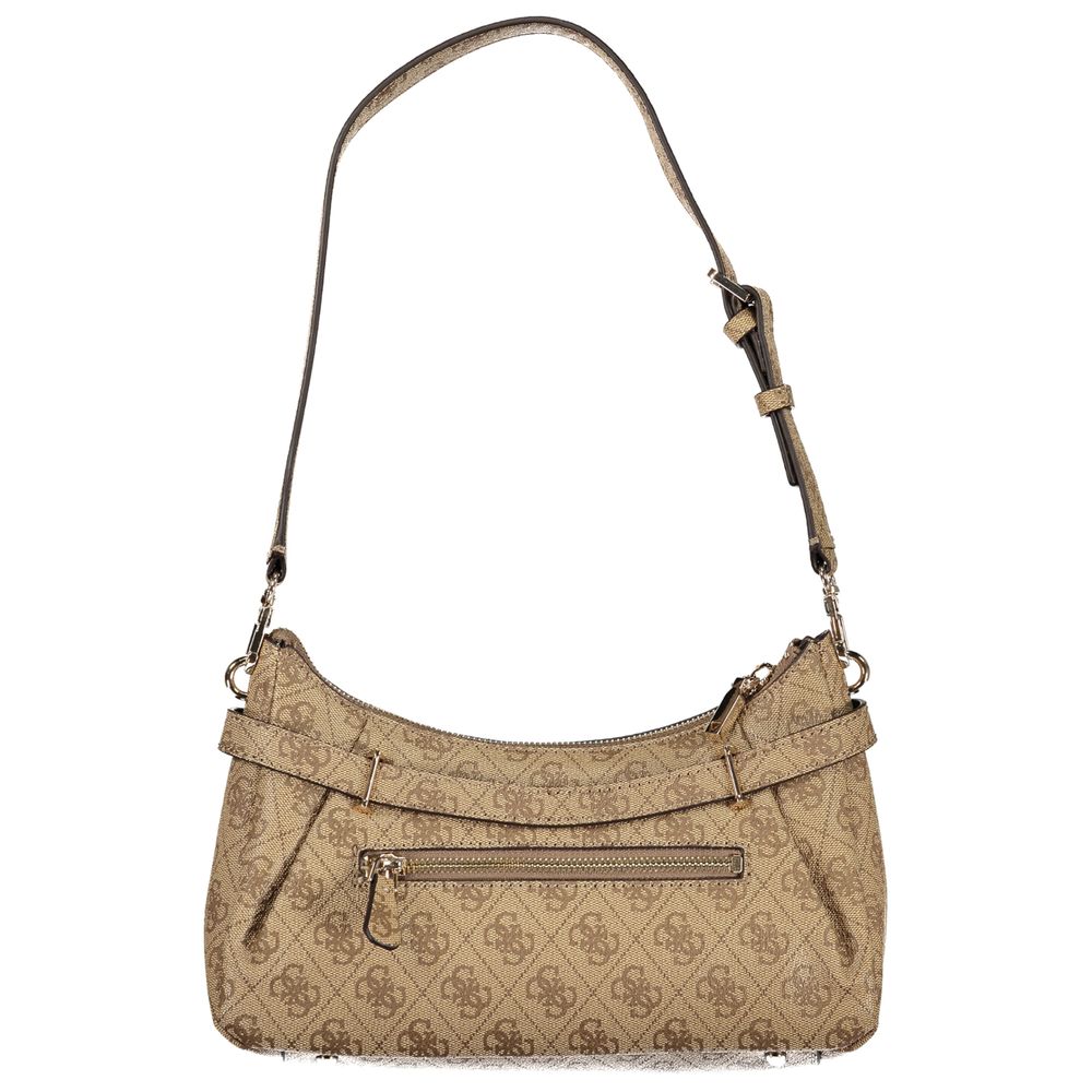 Guess Jeans Beige Polyurethane Women Handbag