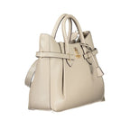 Guess Jeans Beige Polyurethane Women's Handbag