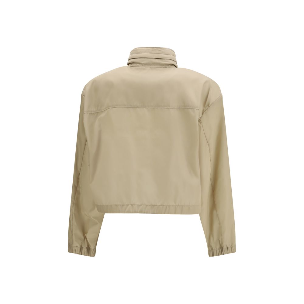 Prada Beige Recycled Polyamide Shell Jacket Secondary image