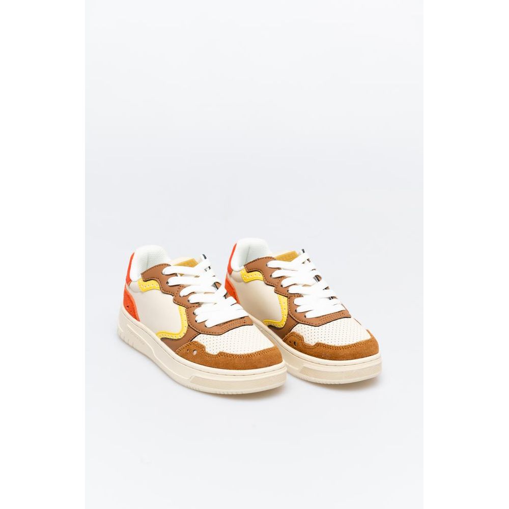 Scotch & Soda Multicolor Cowhide Low Top Sneakers Secondary image