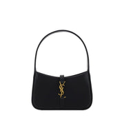 Saint Laurent Black Calf Leather Bos Taurus Shoulder Bag