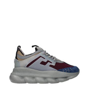 Versace Multicolor Fabric Chunky Sneakers