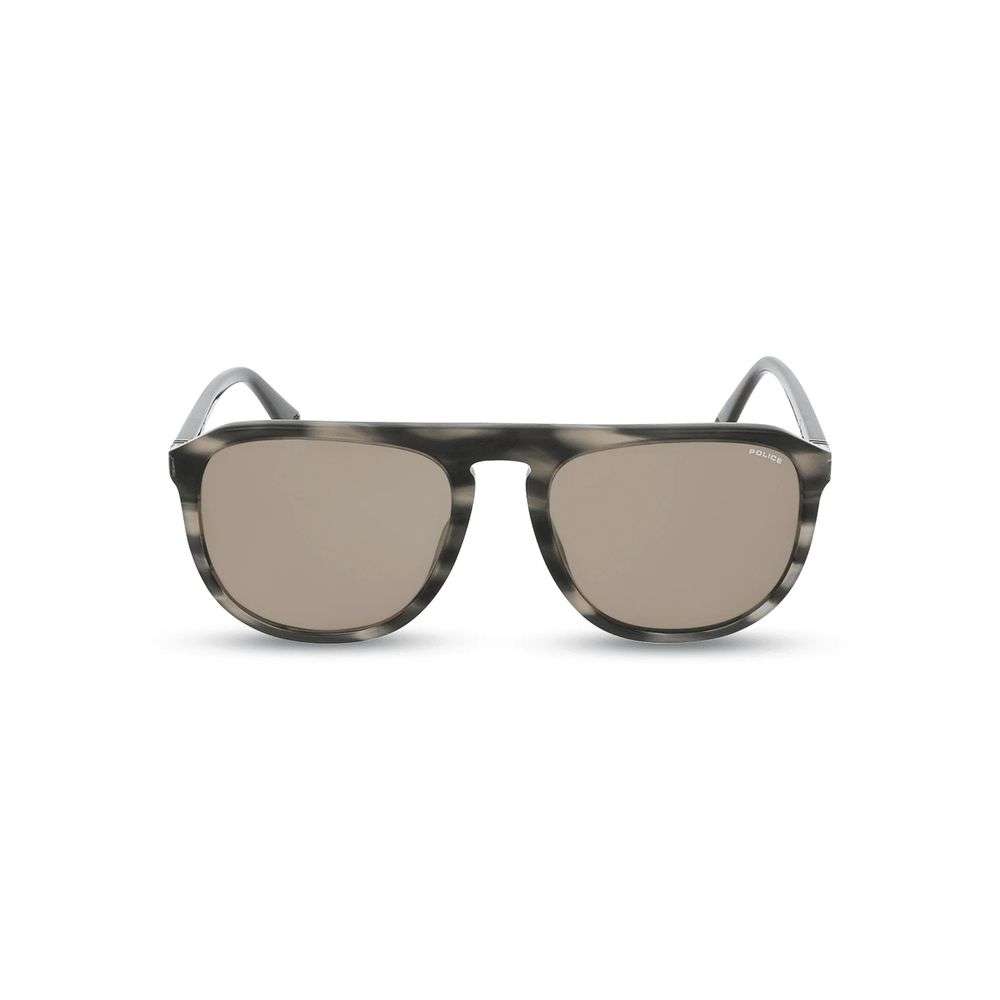 Police Brown Acetate Sunglasses