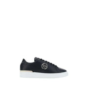 Philipp Plein Black Calf Leather Bos Taurus Low Top Sneakers - Zachava