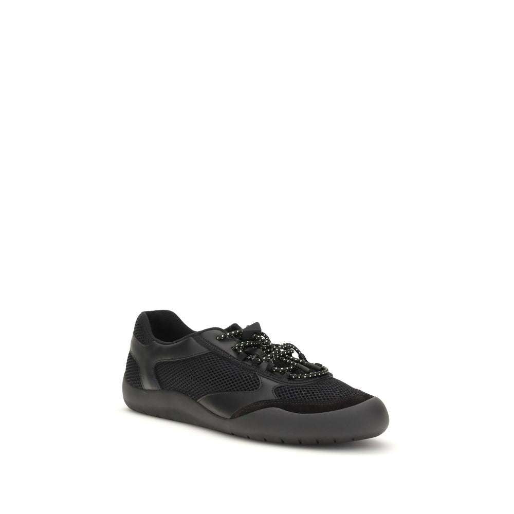 Prada Black Polyester Athletic Sneakers