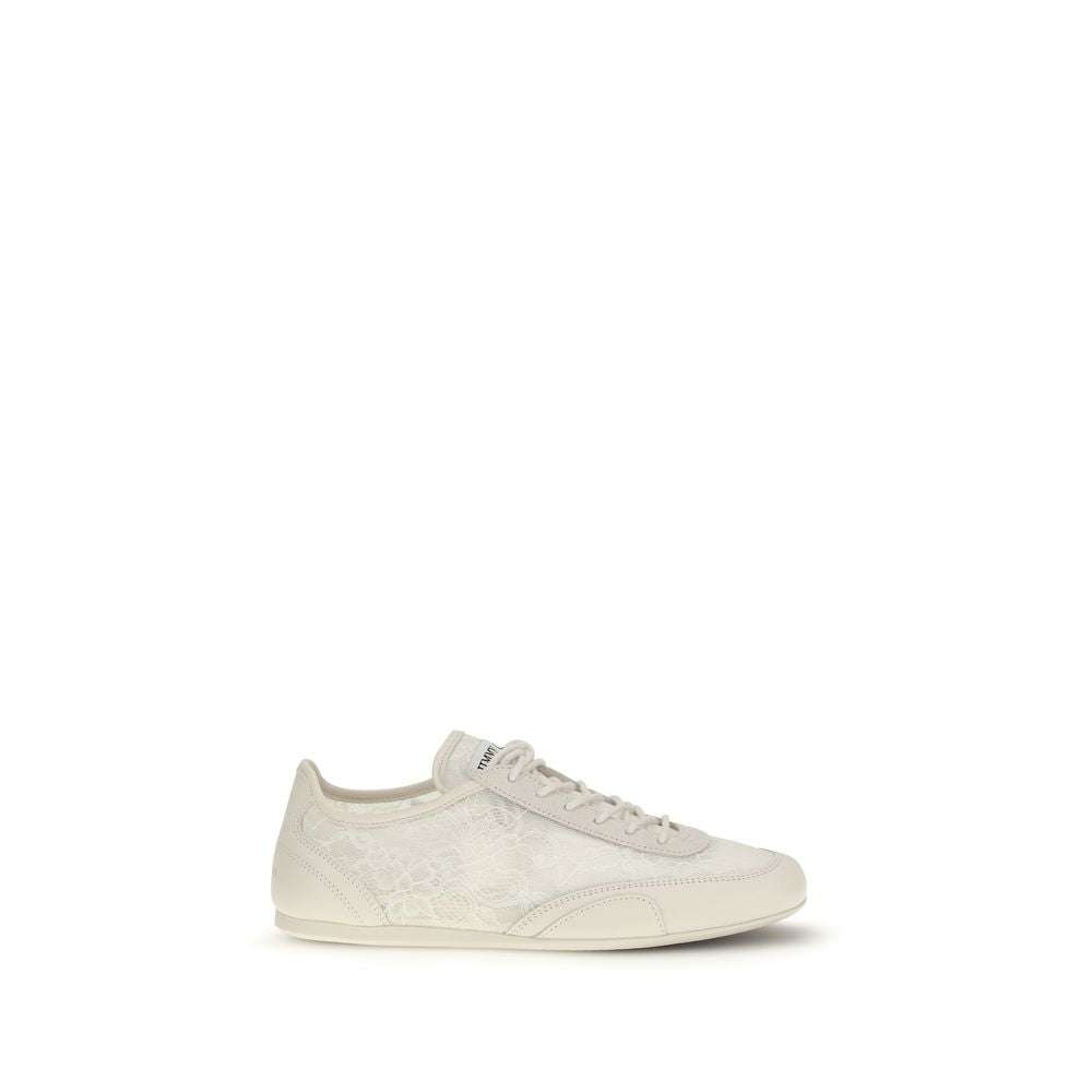 Jimmy Choo Beige Calf Leather Bos Taurus Athletic Sneakers