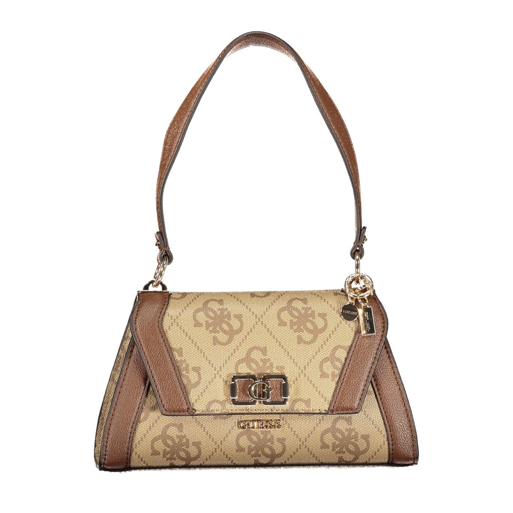 Guess Jeans Marrone Poliuretano Women Handbag