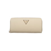 Guess Jeans Beige Polyurethane Women Wallet
