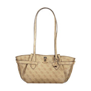 Guess Jeans Beige Polyurethane Women Handbag