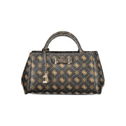 Guess Jeans Marrone Poliuretano Women Handbag