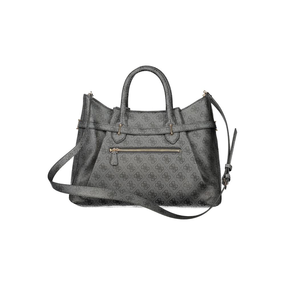 Guess Jeans Black Polyurethane Women Handbag