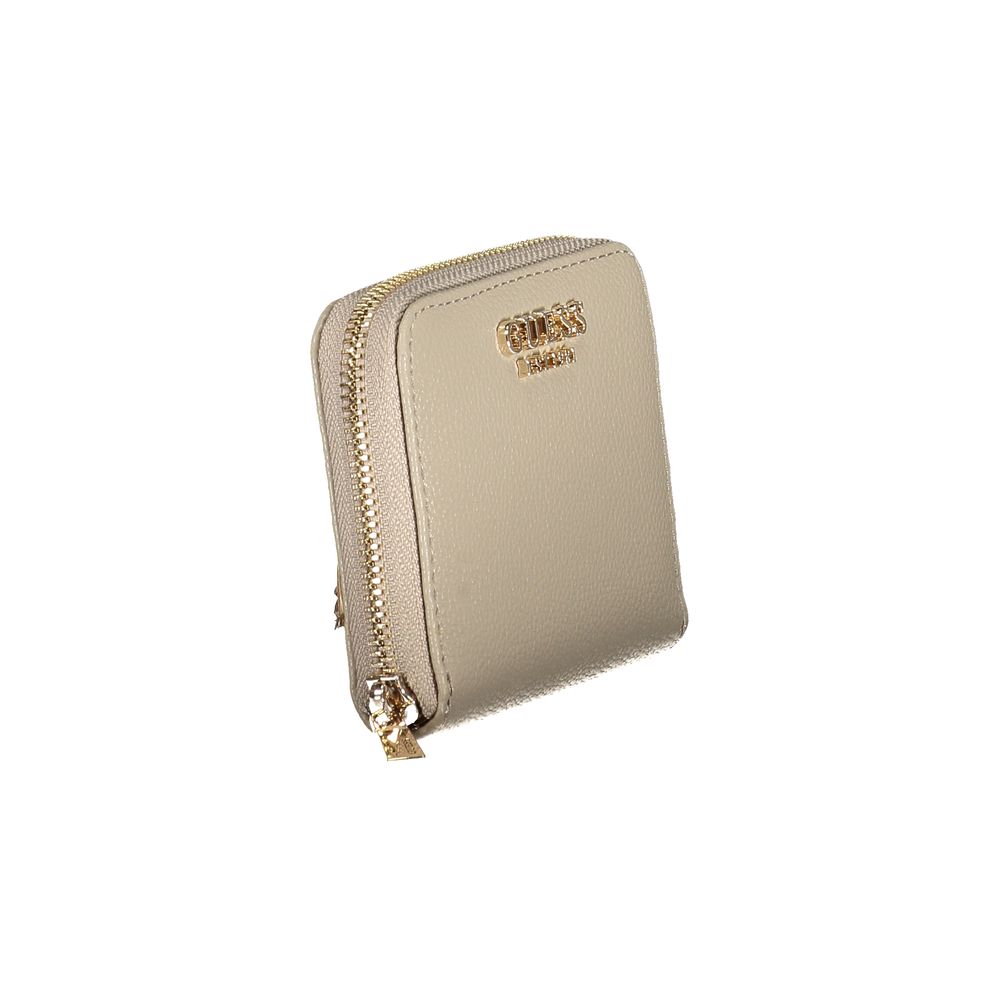 Guess Jeans Beige Polyurethane Women Wallet
