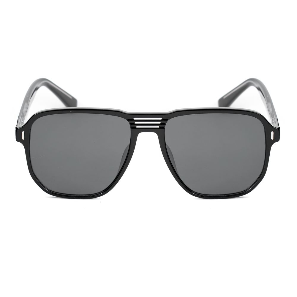 Bobroff Black Acetate Sunglasses