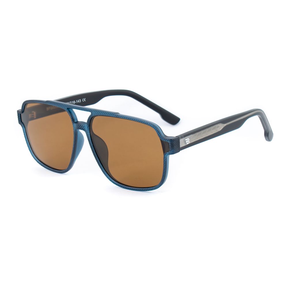 Bobroff Blue Acetate Sunglasses