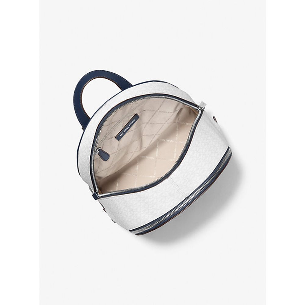 Michael Kors Blue Leather Backpack