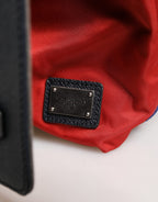 Dolce & Gabbana Men Multicolor Nylon Canvas Etna Messenger Borse Bag